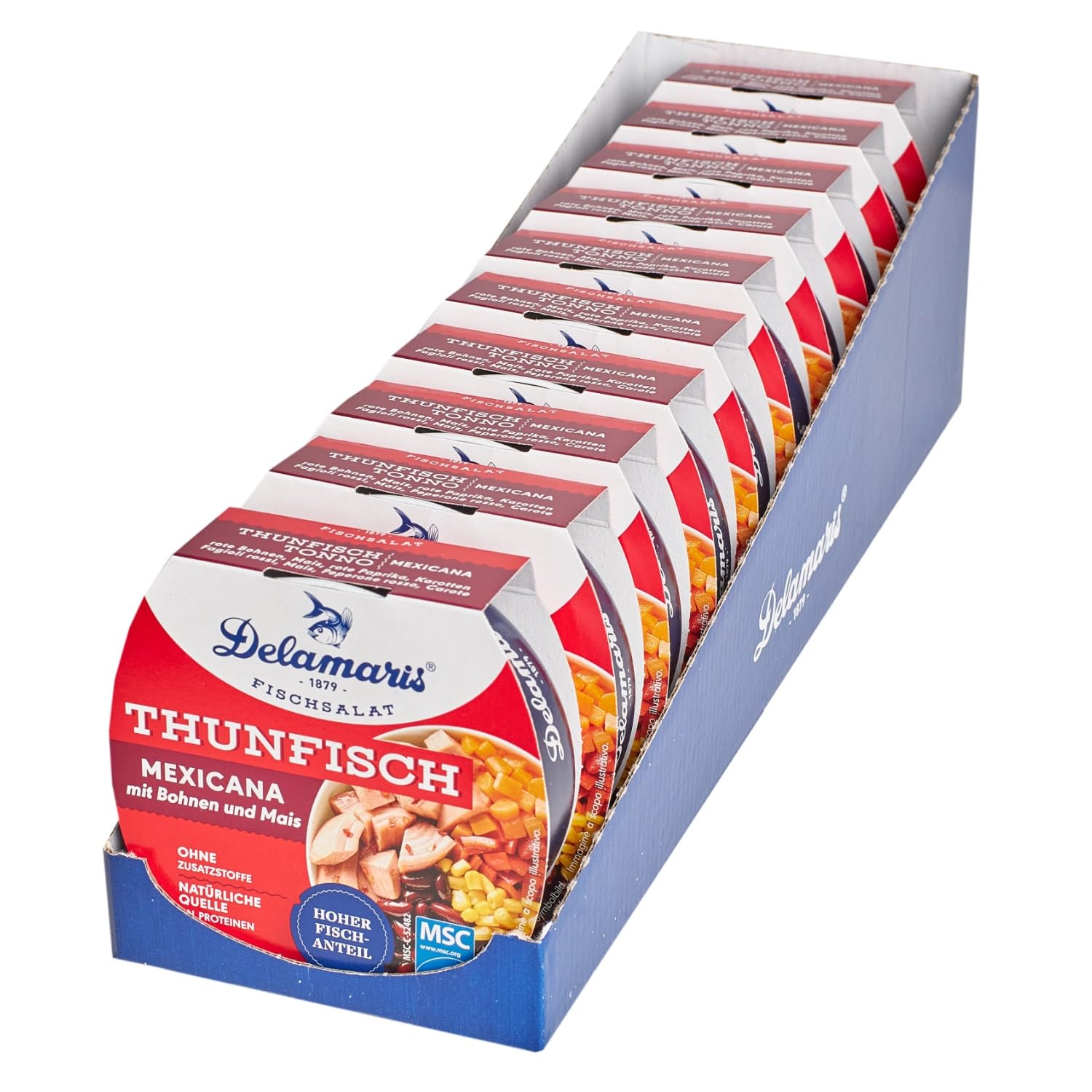 Thunfisch Mexicana mit Bohnen und Mais 10x170g