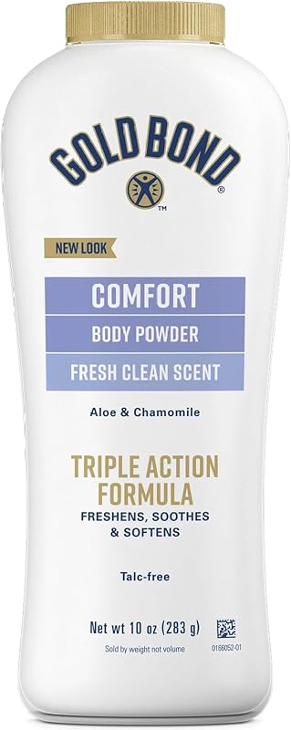 Gold Bond Ultimate Comfort con Aloe Body Powder - 100% libre de talco, 10 oz por chattem