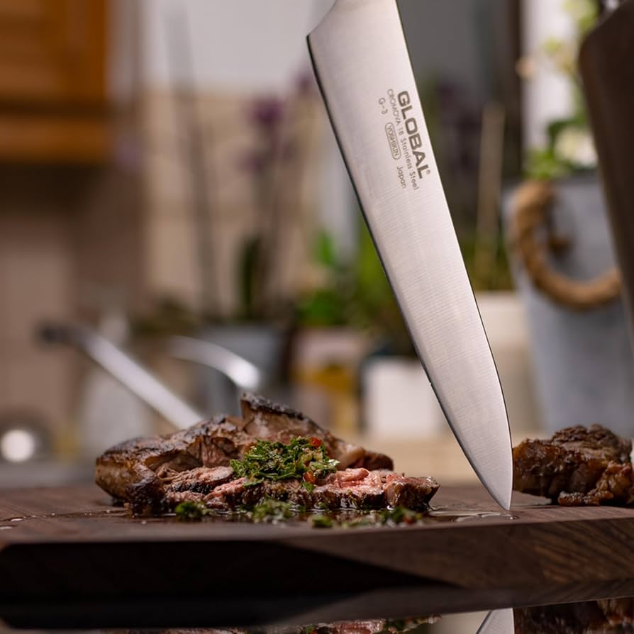 Amazon｜グローバル スライサー 刃渡り 21cm G-3｜菜切り包丁