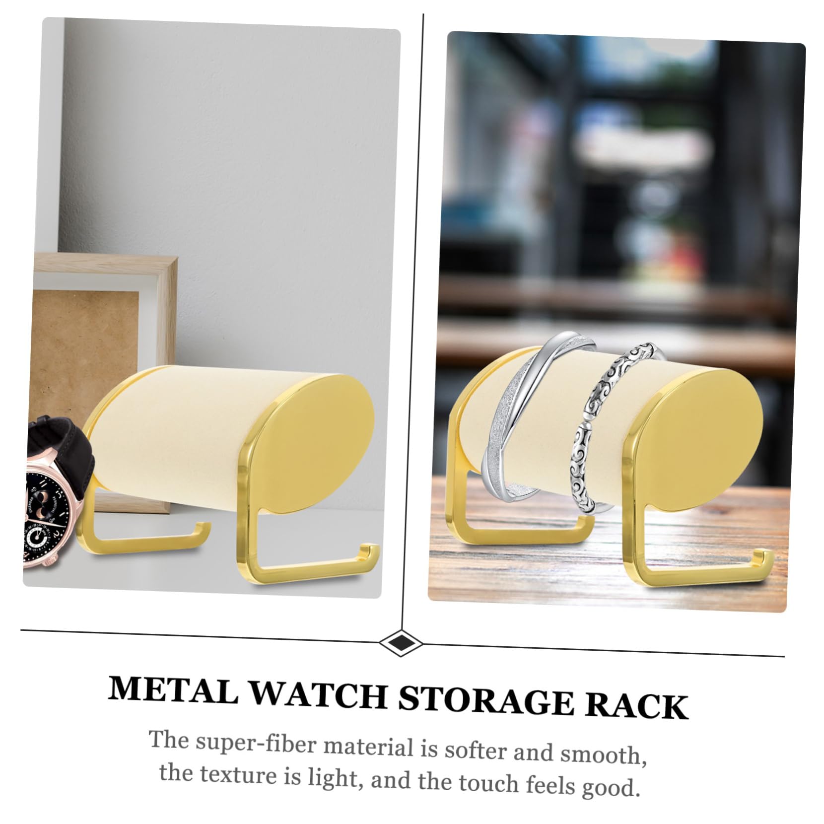 COLLBATH Metall Uhren Display Rack Fenster Deko Schmuckständer Robust Poliert Sicher Für Schmuck Armbänder Uhren Aufbewahrung Für Laden Händler