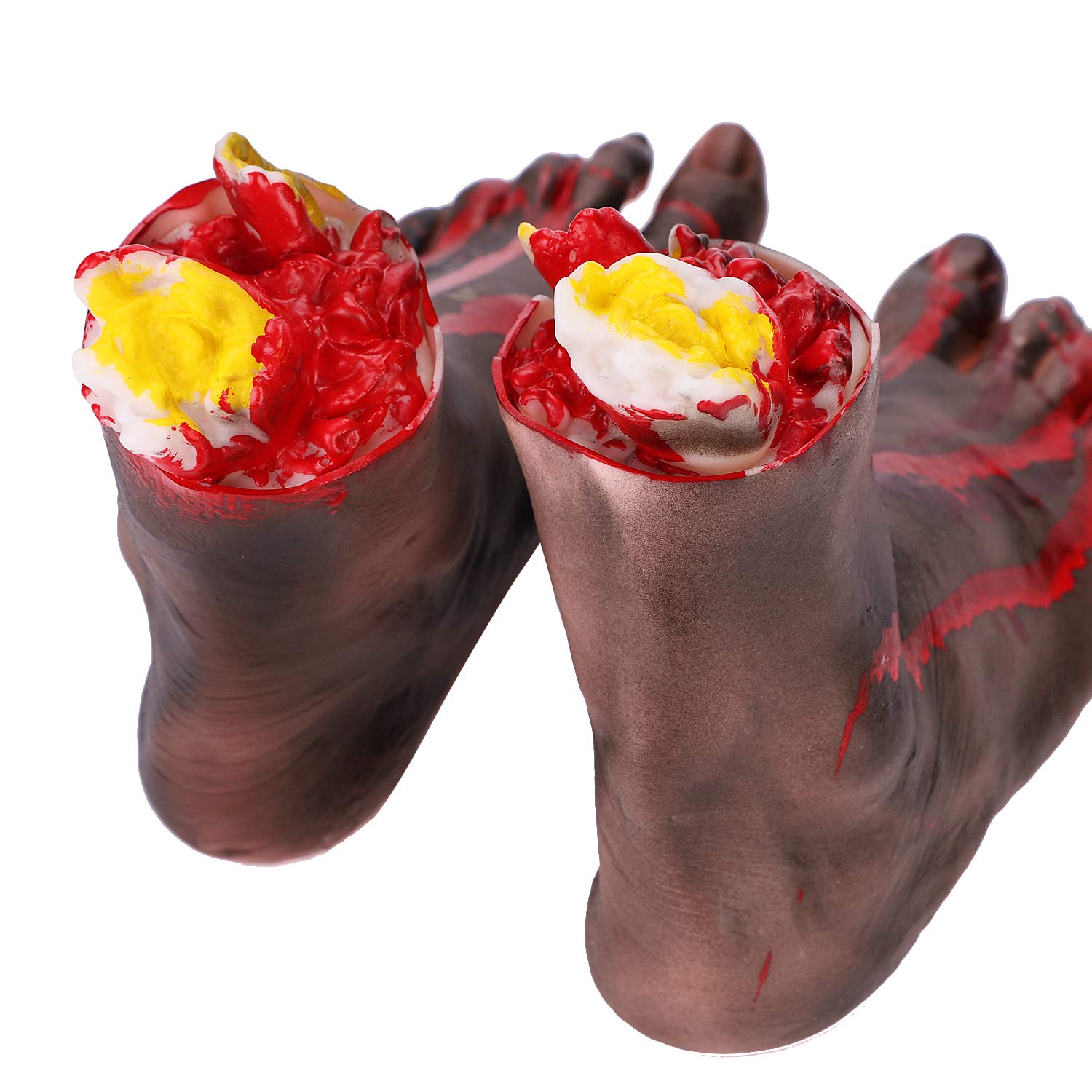 Braccio Mano Piedi Sanguinanti Scherzo Horror Decorazione Decorazioni Halloween Parti Del Corpo Finte - Braccio Sezionato, Mani, Piedi Sanguinanti, Per Scherzi Horror Braccio Sezionato Finto - Foto 6