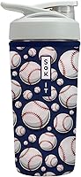 Vista 74 de Funda aislante de neopreno para botella mezcladora de proteínas Sok It BotlSok (Jardín inglés de picnic, se ajusta a botella mezcladora de 28 oz)