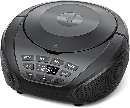 Gueray CD Player Portable Boombox Radio CD Players with Dual Speakers