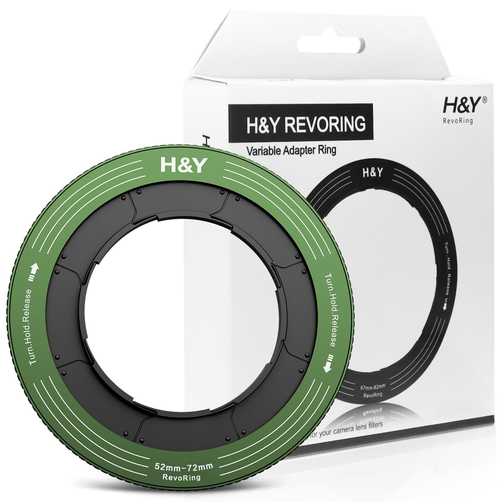 RS72-G REVORING Variable Adapter 52-72mm - Vintage Green-picture-20