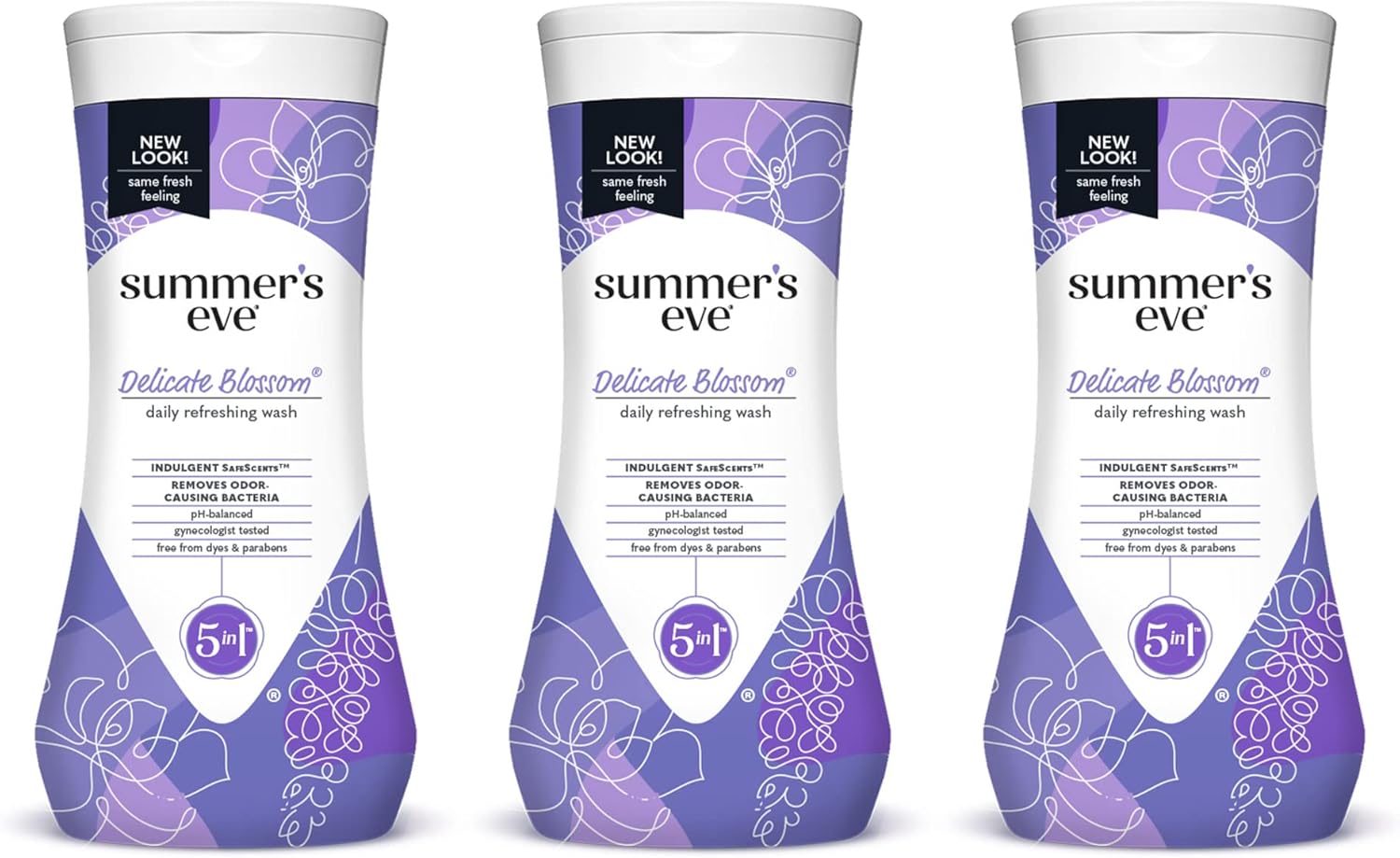 Summer’s Eve Blissful Escape Daily Refreshing Feminine Wash, pH balanced, 15 fl oz : Health & Household