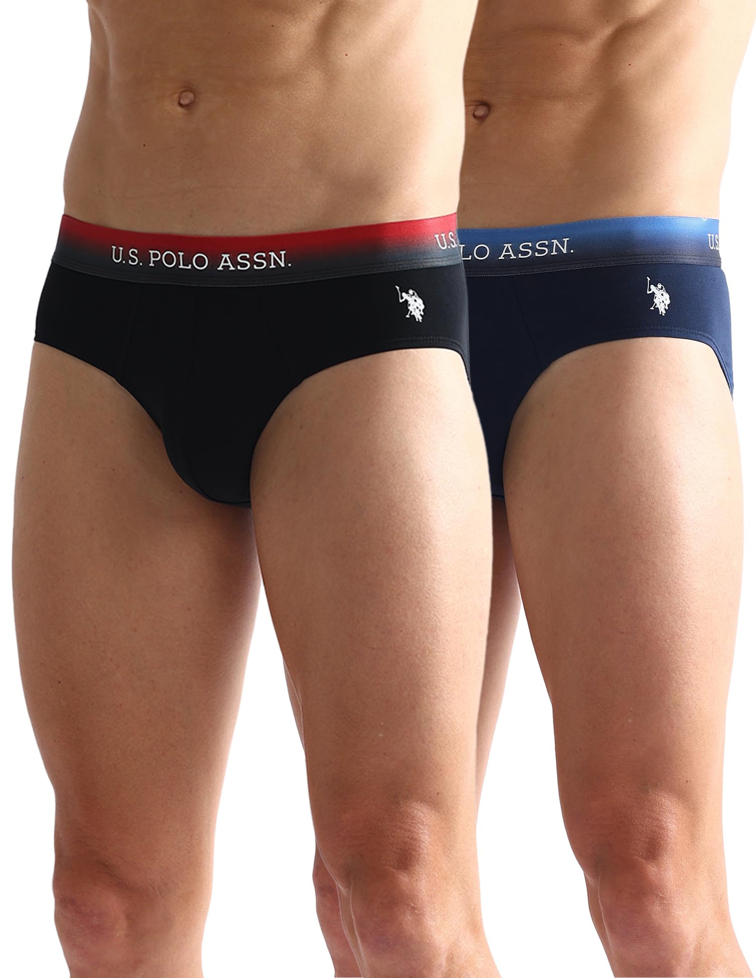U.S. POLO ASSN.Men's Cotton Blend Briefs
