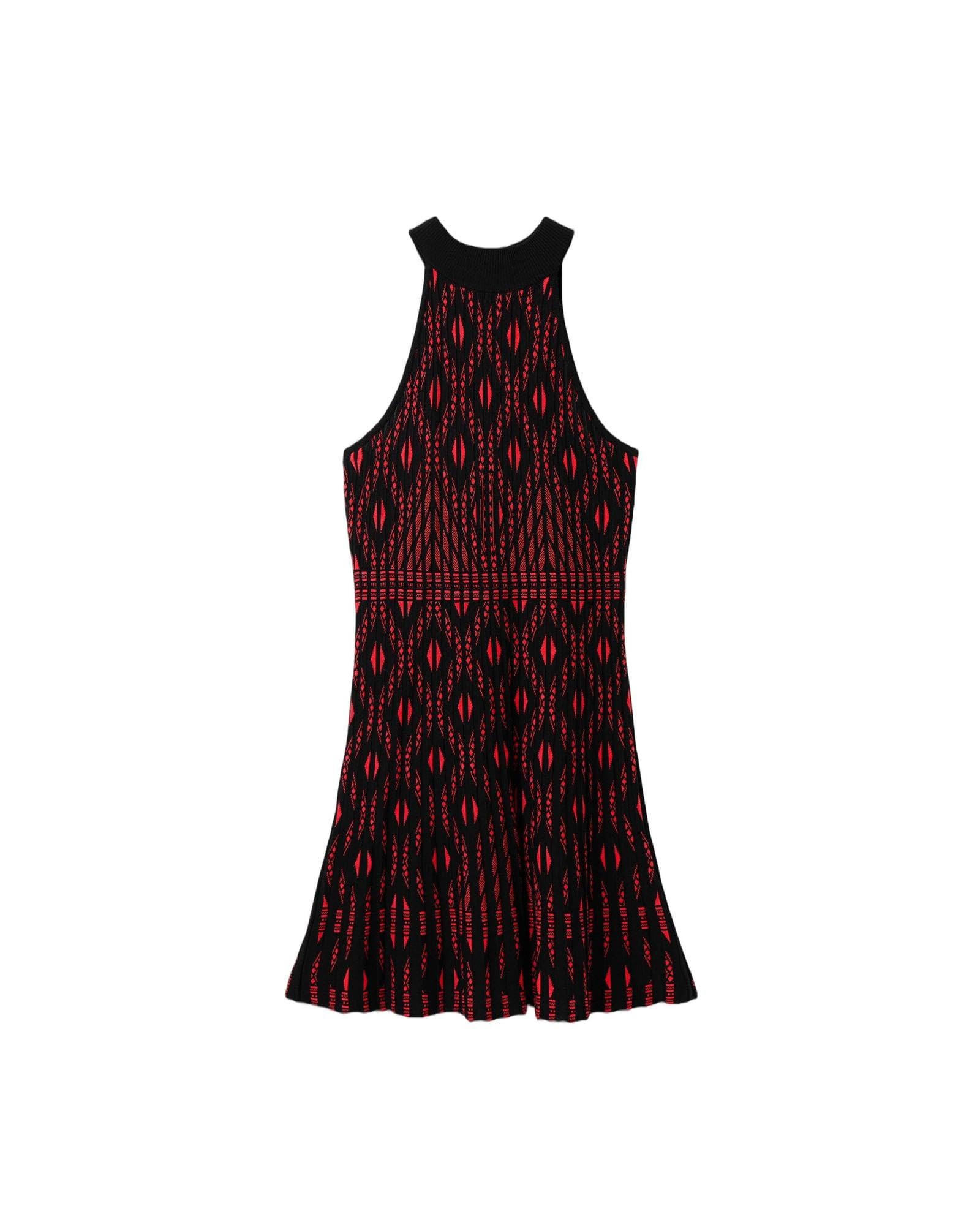 Desigual Damen Rot Vest_el Havre Dress, L Eu