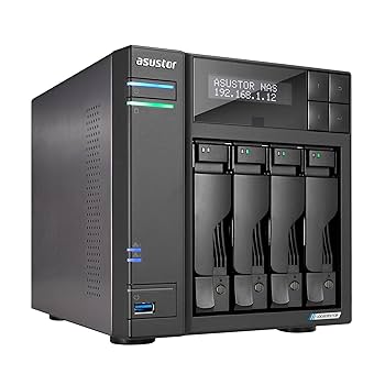 Asustor AS6604TT NAS 4ベイ Asustor Lockerstor 4 | AS6604T | Network Attached Storage