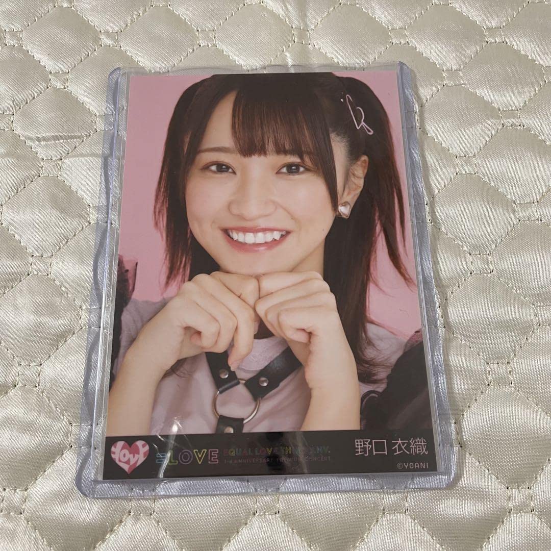 当選品♪　＝LOVE　いかりんぐ　佐々木舞香&野口衣織　W直筆サイン入りチェキ♪ 当選品♪ ＝LOVE いかりんぐ 佐々木舞香&野口衣織 W直筆サイン
