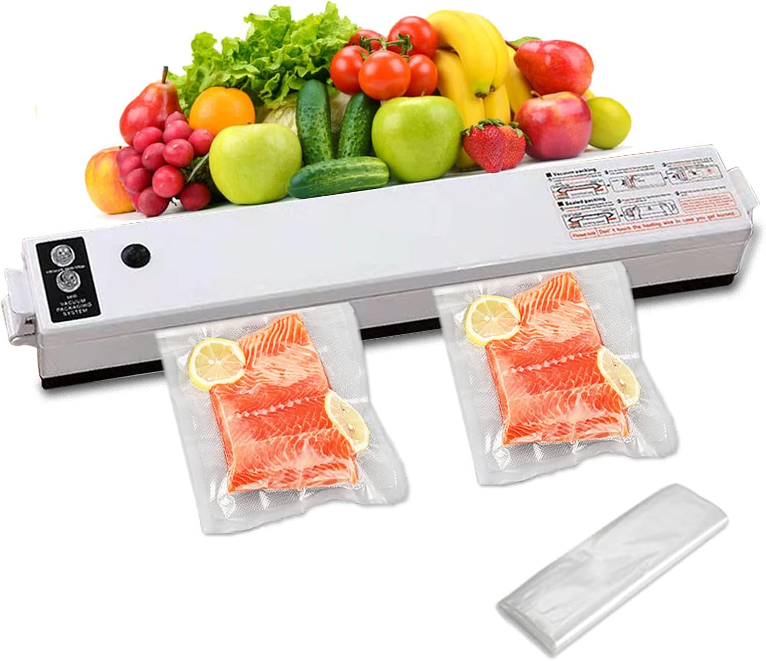 Vacuum Sealer Food Vacuum Sealer Machine Automatic Food Packaging Air