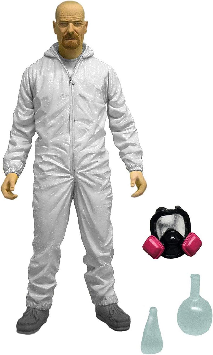 Mezco Toyz Breaking Bad 6" Walter Hazmat Figure (White Suit)