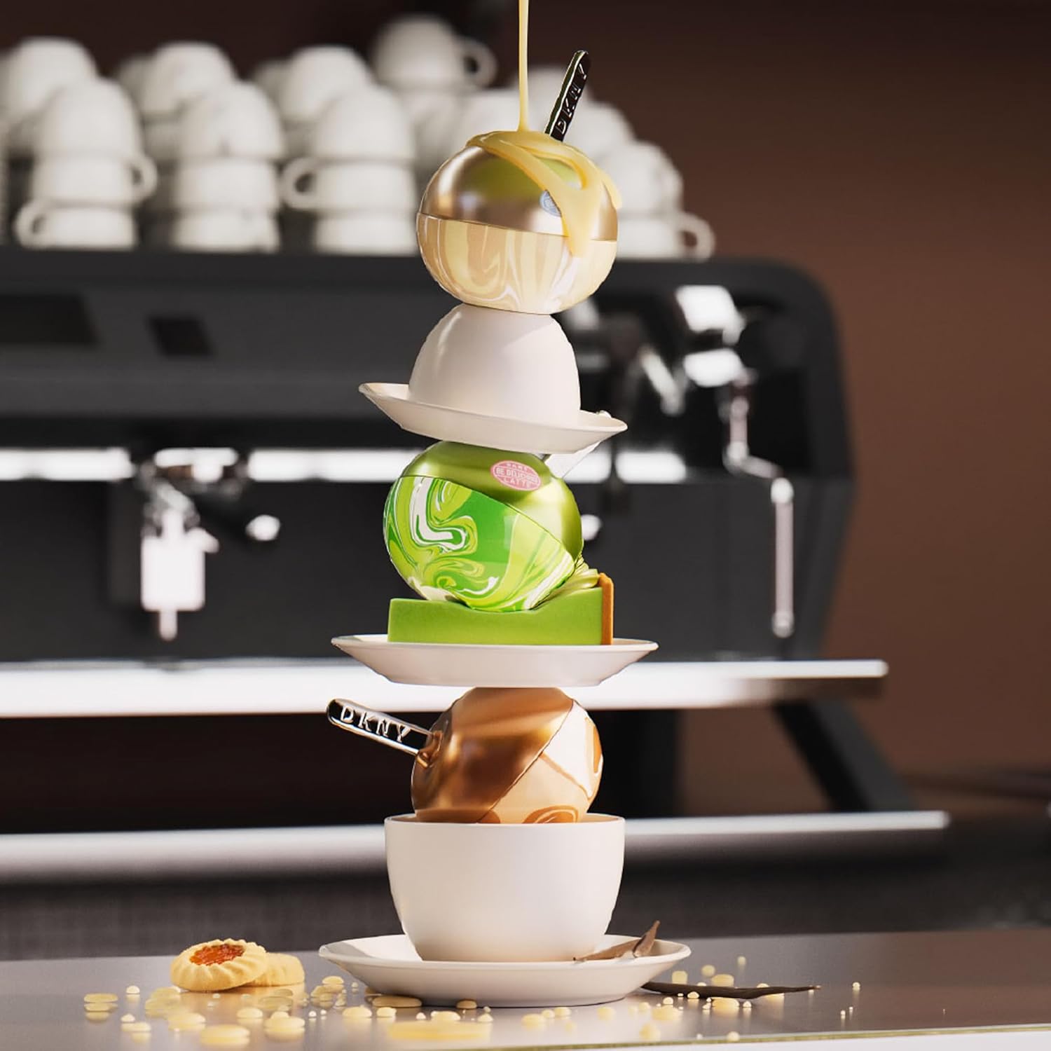 DKNY Be Delicious Latte Matcha Eau de Parfum Perfume Spray For Women, 1.7 Fl. Oz. - Image 6