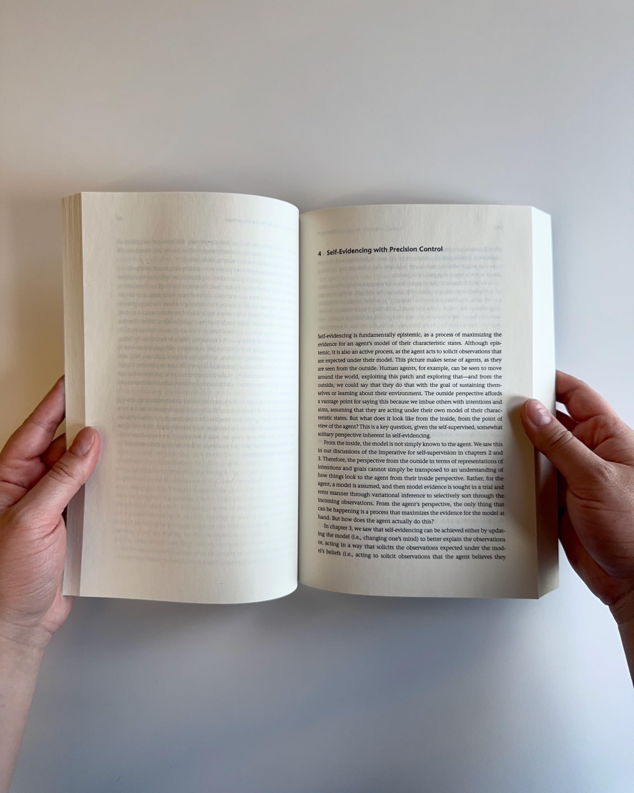 The Self-Evidencing Agent: Mind, Existence, and Predictive Processing