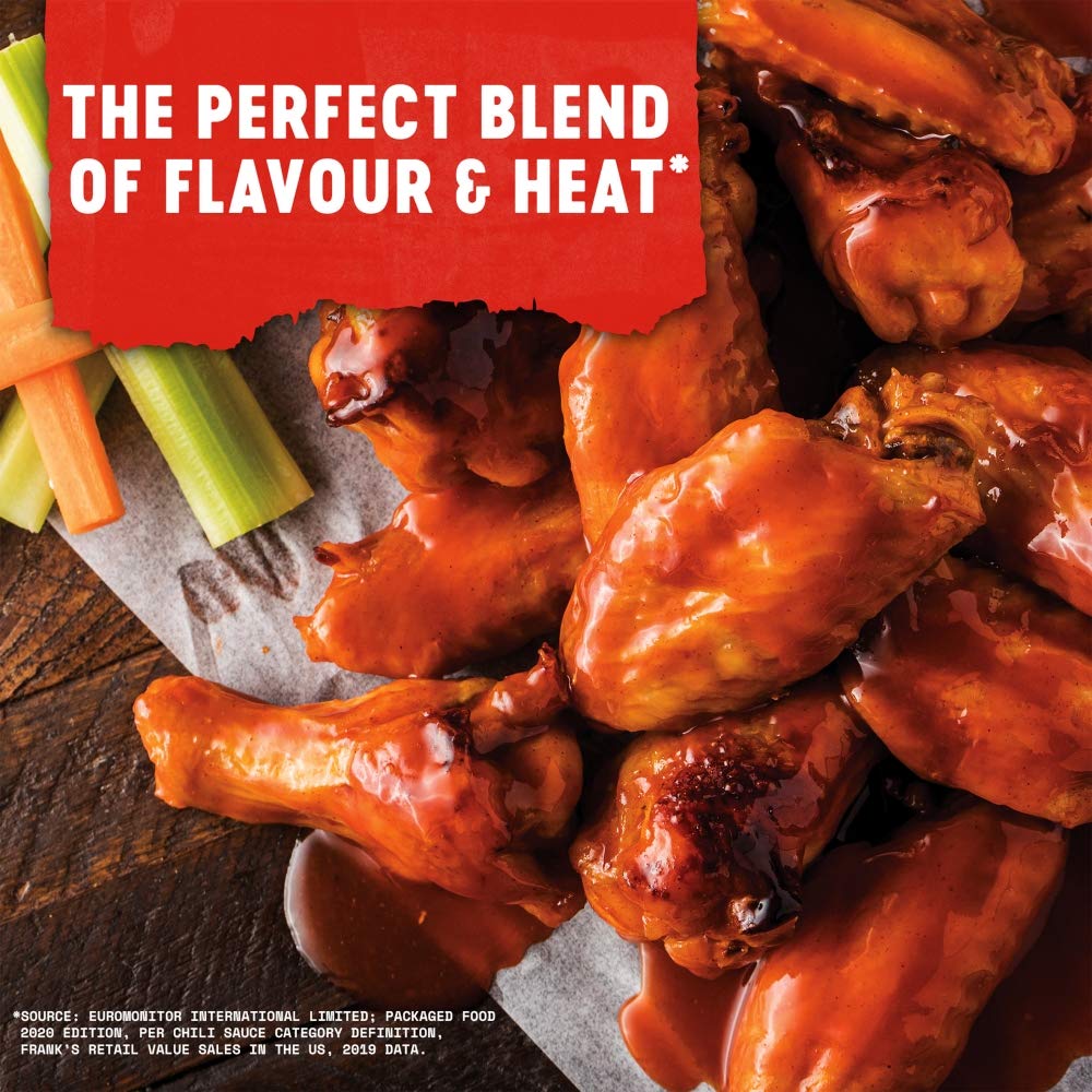 Frank's Red Hot - Original Cayenne Pepper Sauce - 148ml (Case of 6) by Frank's