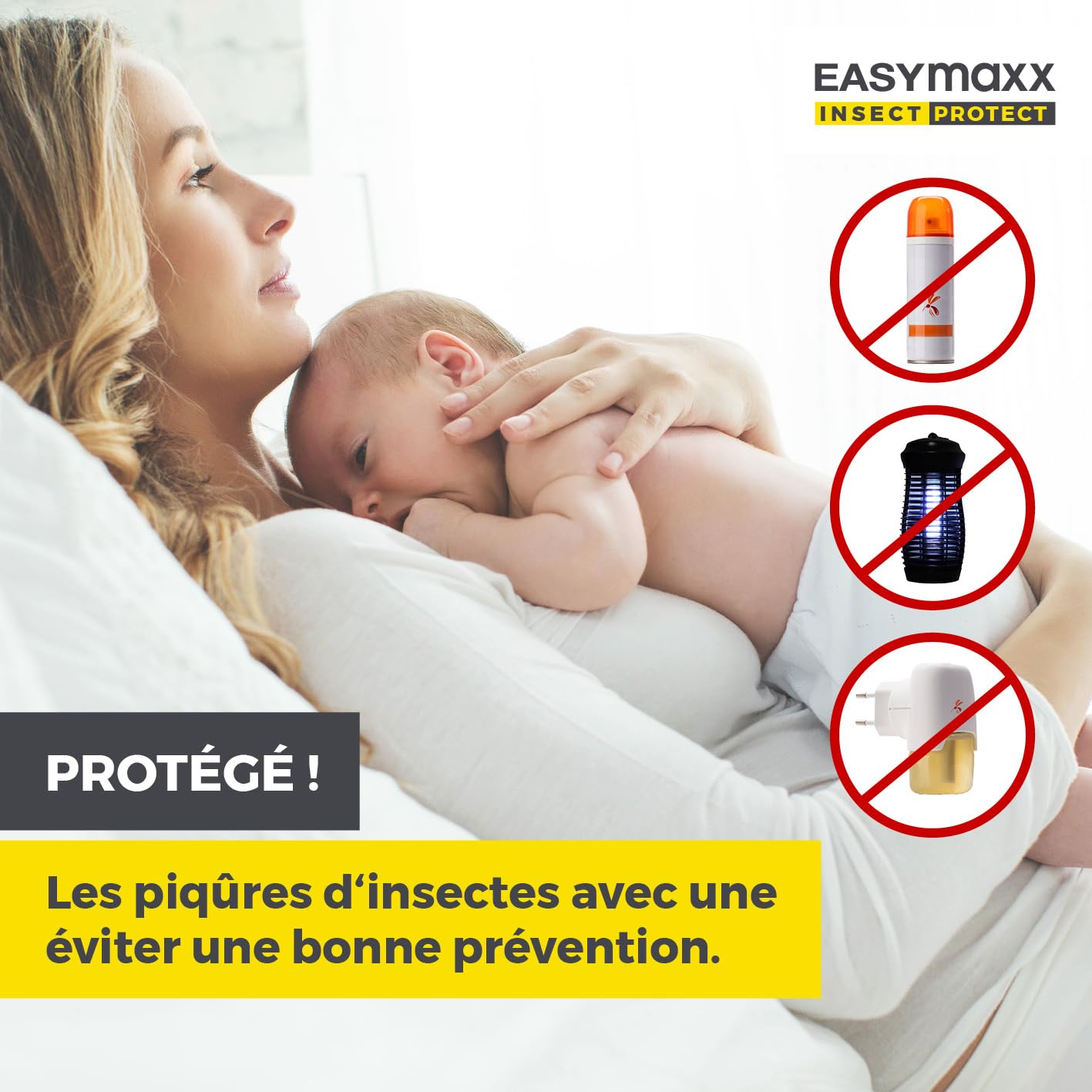 EASYmaxx Insect Protect - Moustiquaire télescopique pour fenêtre - Avec cadre prémonté - Moustiquaire extensible - Moustiquaire intégrée - Anthracite