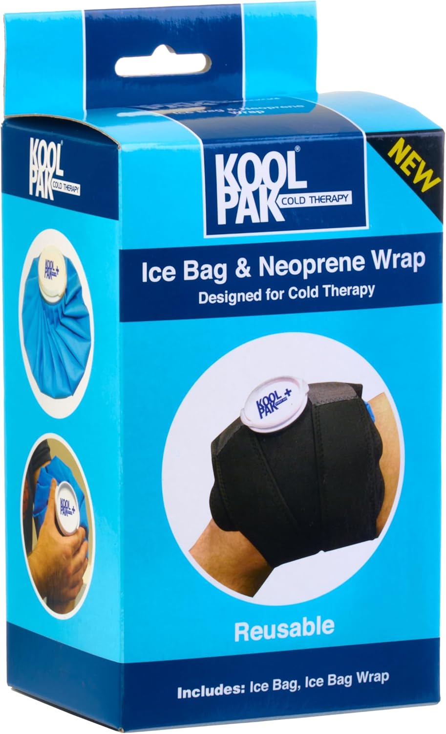 Koolpak Ice Bag and Neoprene Wrap