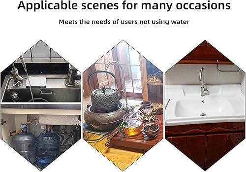 Miniatura 7 de FAMKIT Sistema de bomba de dispensador de agua embotellada, bomba de agua embotellada de una sola entrada dispensadora de agua eléctrica de flujo de