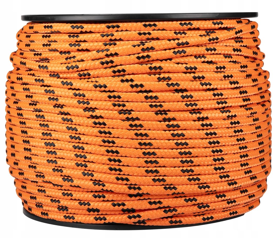 NEO TOOLS Polypropylen Seil 200 m, PolypropylenSeil 10 mm, Tauwerk PP | Flechtleine Textilseil Leine Schnur Festmacher Rope Kordel Kunststoffseil, Outdoor Tauwerk Schnur Festmacher Rope