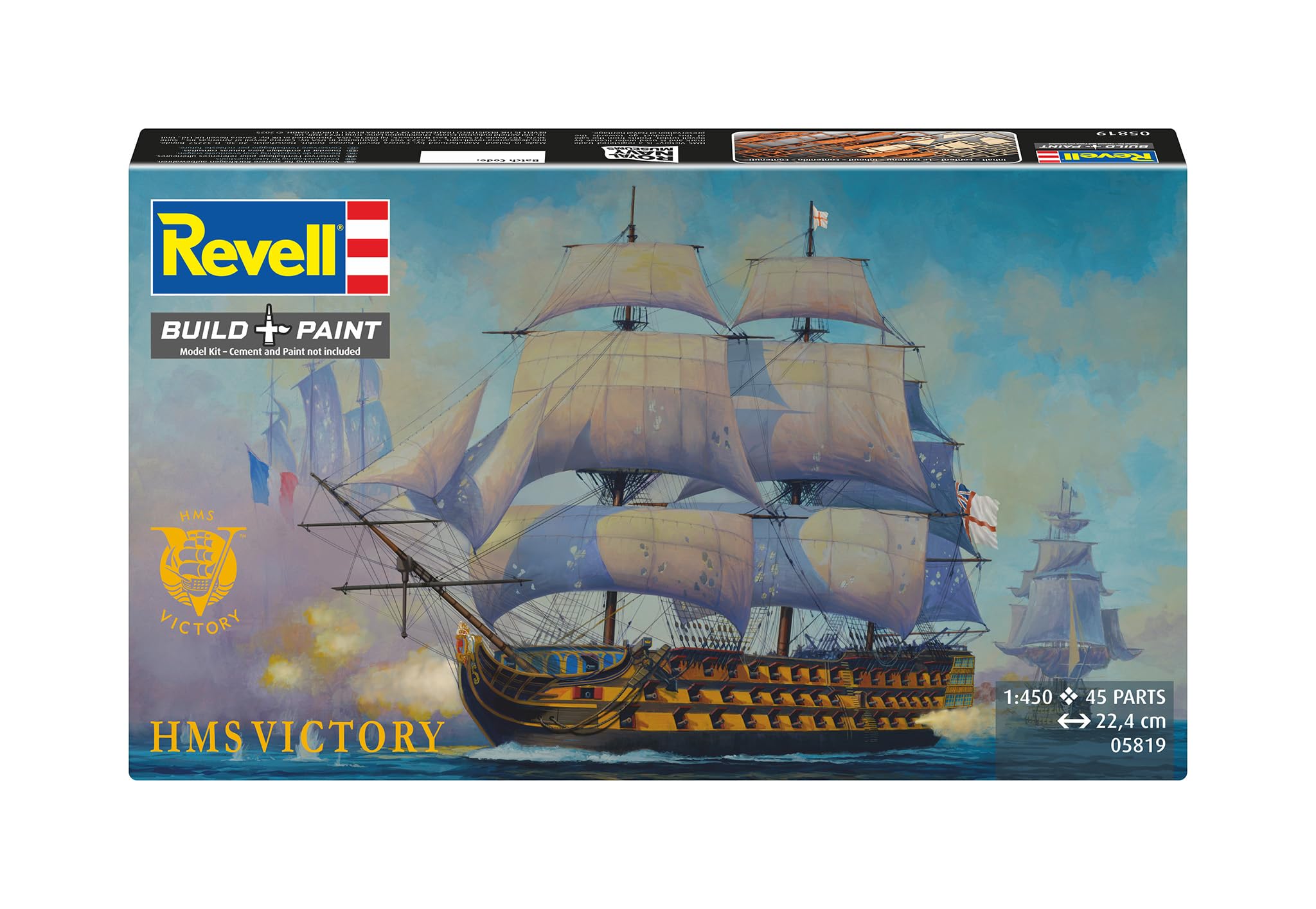 Amazon | ドイツレベル 1/450 イギリス海軍 HMS ヴィクトリー ネルソン