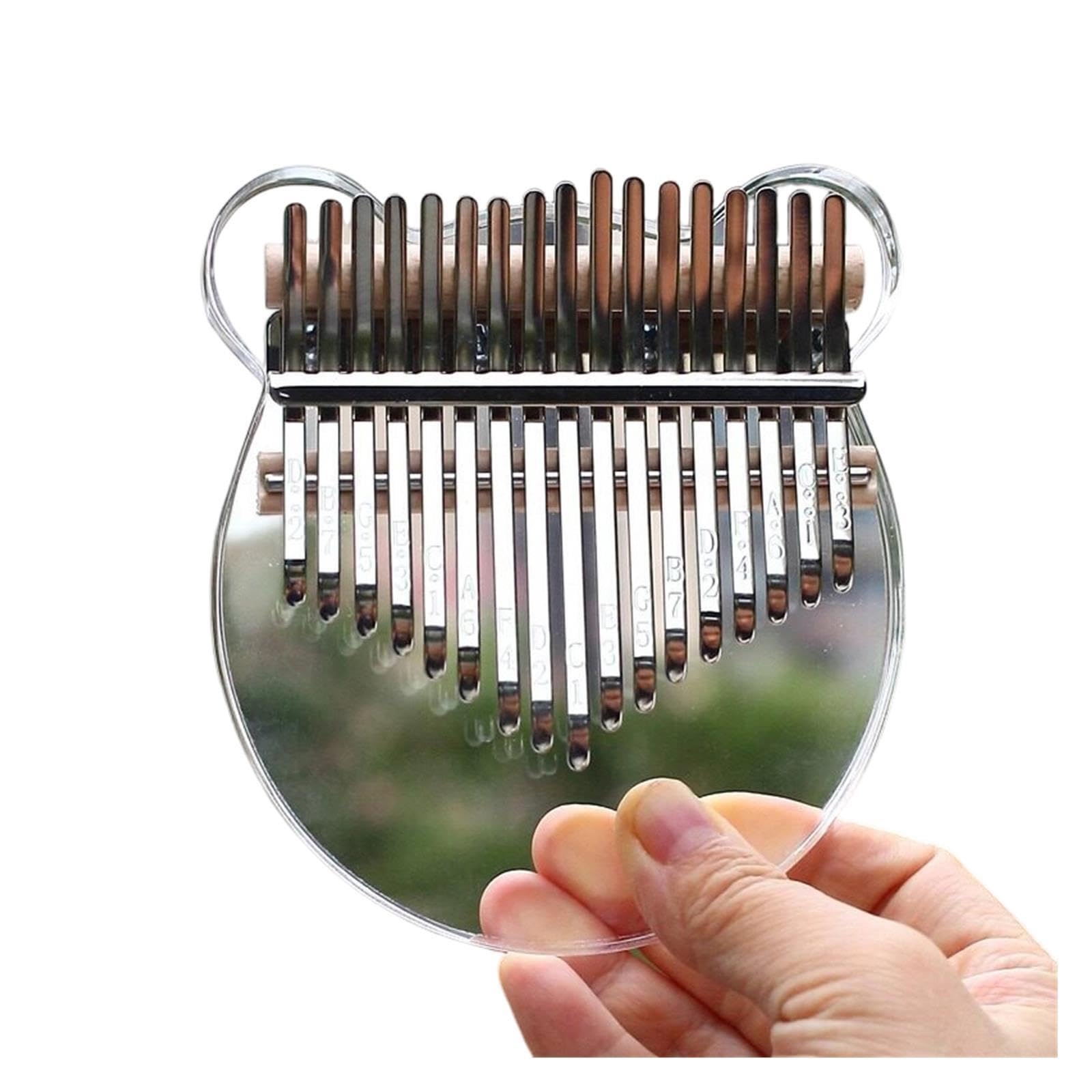 Kalimba portatile Kalimba Trasparente 17 Note