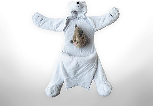 Miniatura 6 de El nuevo saco de dormir SnooZzoo con oso polar para niños
