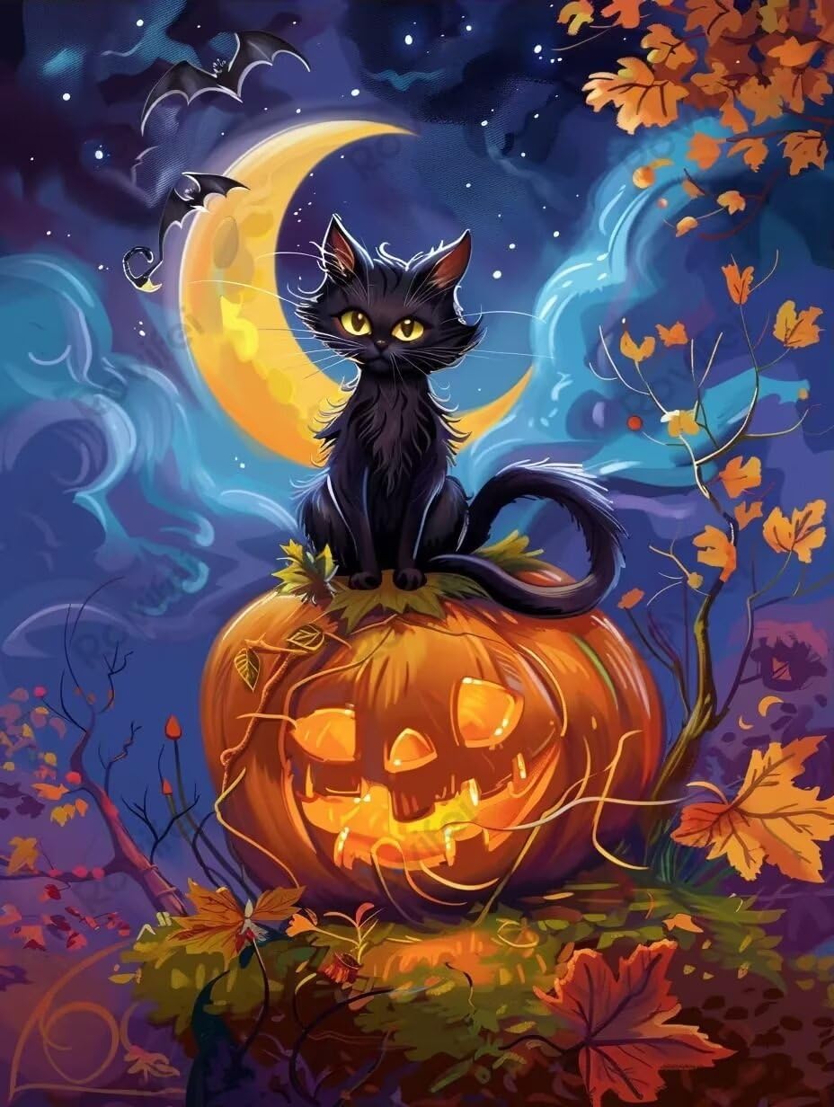 Amazon.com: 5d Halloween Diamond Art Kits for Adults,Cartoon