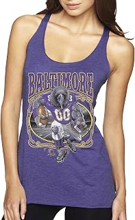 Baltimore Fan | BAL Fantasy Football Sports Tri-Blend Racerback Tank Top