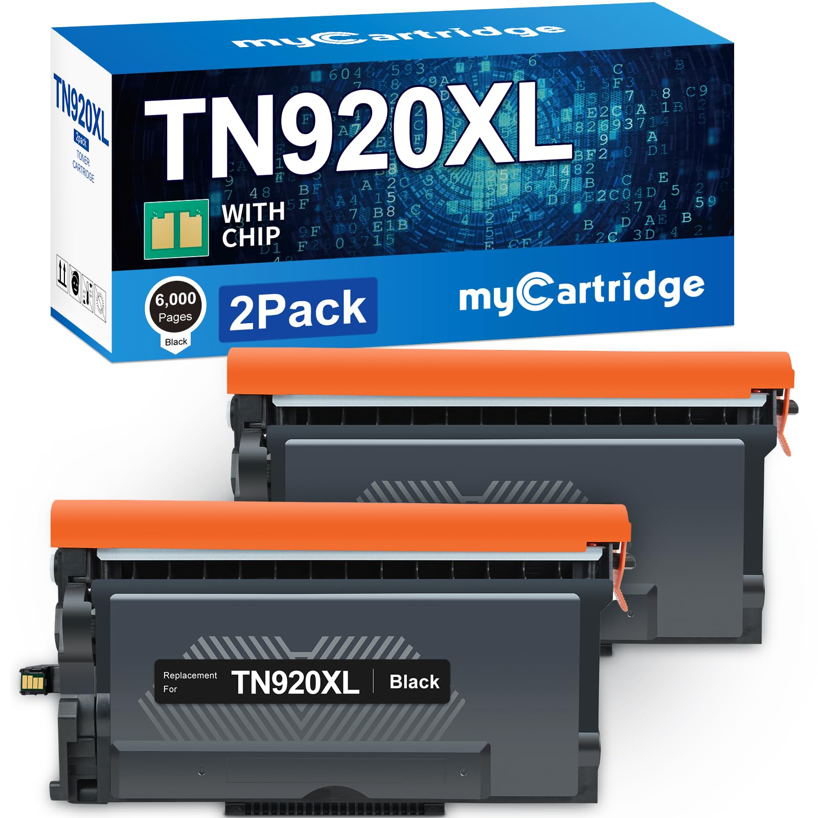 myCartridge Compatible Toner Cartridge Replacement for TN920XL TN920 TN920XXL Toner use for HL-L6210DW HL-L5210DN HL-L5210DW HL-L5215DW MFC-L6810DW