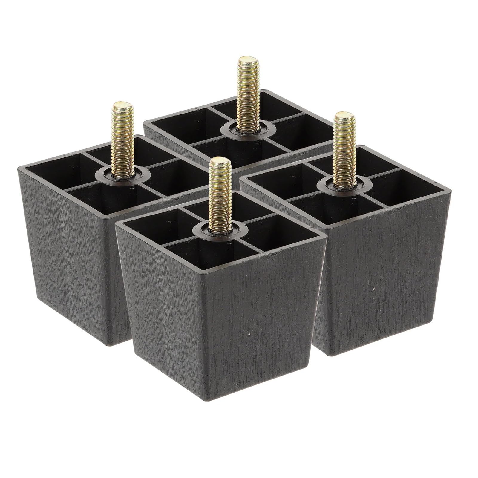 Elevadores de Muebles 4 Piezas de Patas Elevadoras Mesa, sofá, Repuesto, Metal