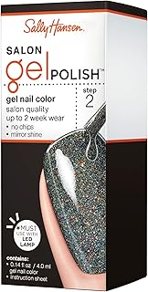 Salon Pro Gel Nail Polish Lacquer, Glisten Up!, 0.24 Fl. Oz.