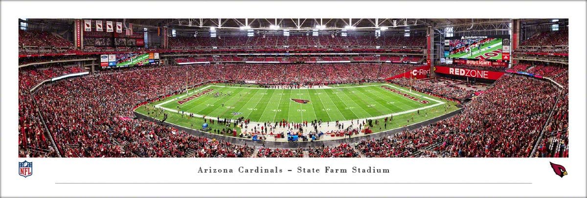 Arizona Cardinals Football - NFL Panoramic Posters and Wall Decor by Blakeway Panoramas