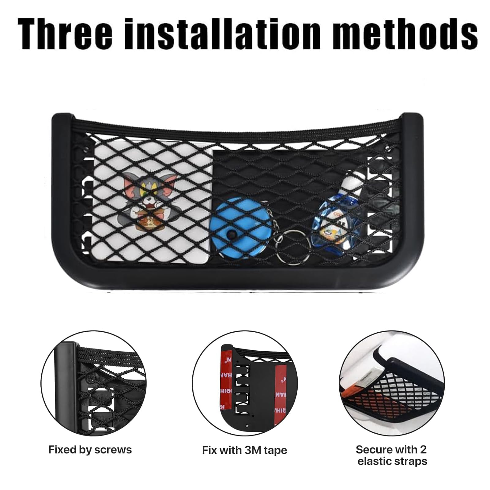 Yuaiosn 2 pièces Filet Rangement Voiture Pochette Stockage, Filet Rangement Voiture, Filets pour Auto, Sac Pocket Organizer de Voiture pour Auto, Camping-Cars, Bateaux, Maison Yuaiosn 2 pièces Filet Rangement Voiture Pochette Stockage, Filet Rangement Voiture, Filets pour Auto, Sac Pocket Organizer de Voiture pour Auto, Camping-Cars, Bateaux, Maison