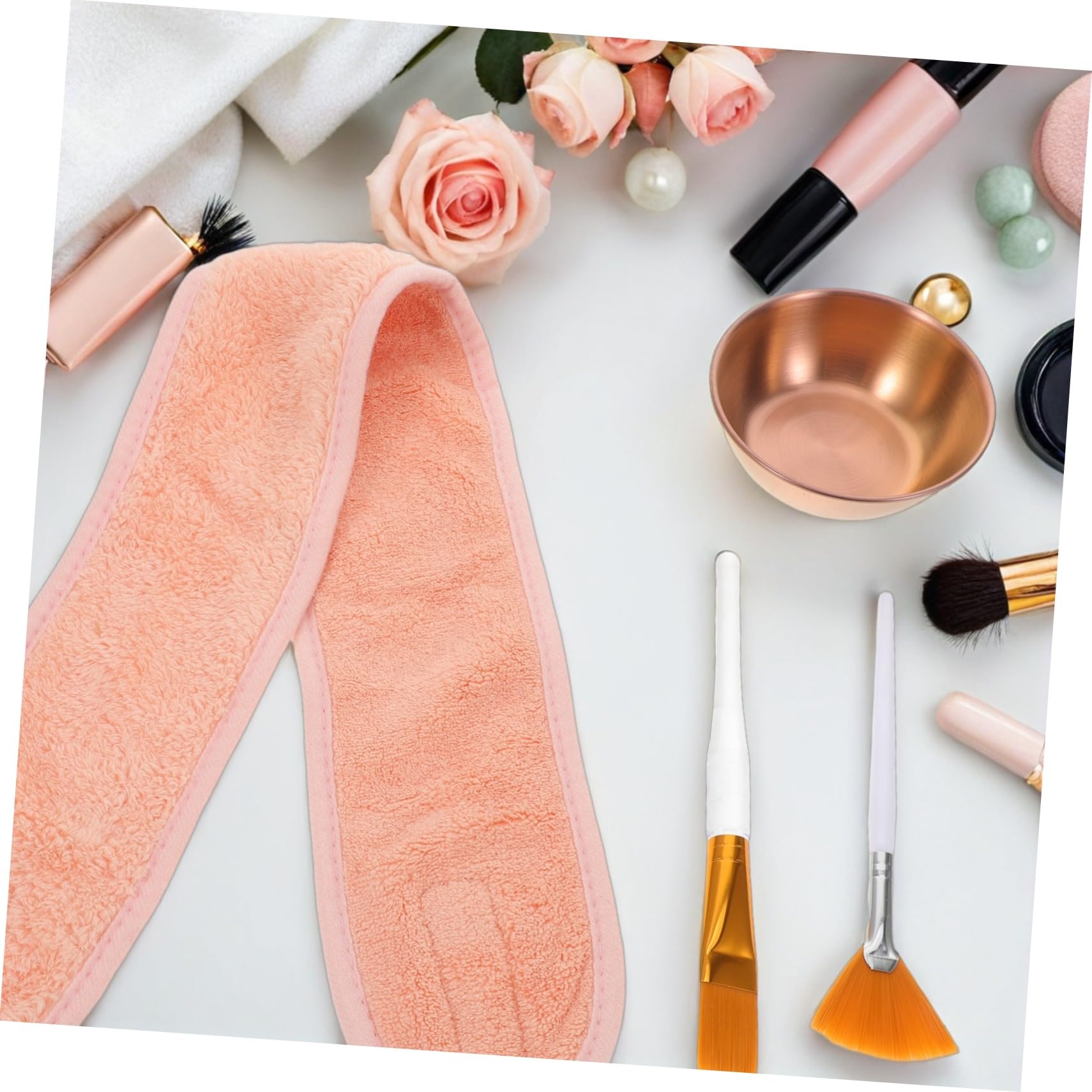 Gesichtsmaskenpinsel und Kosmetikset mit Stirnband für Hautpflege Inklusive Schalen für Kosmetikerinnen und Gesichtspflegewerkzeuge für Spa und Heimgebrauch