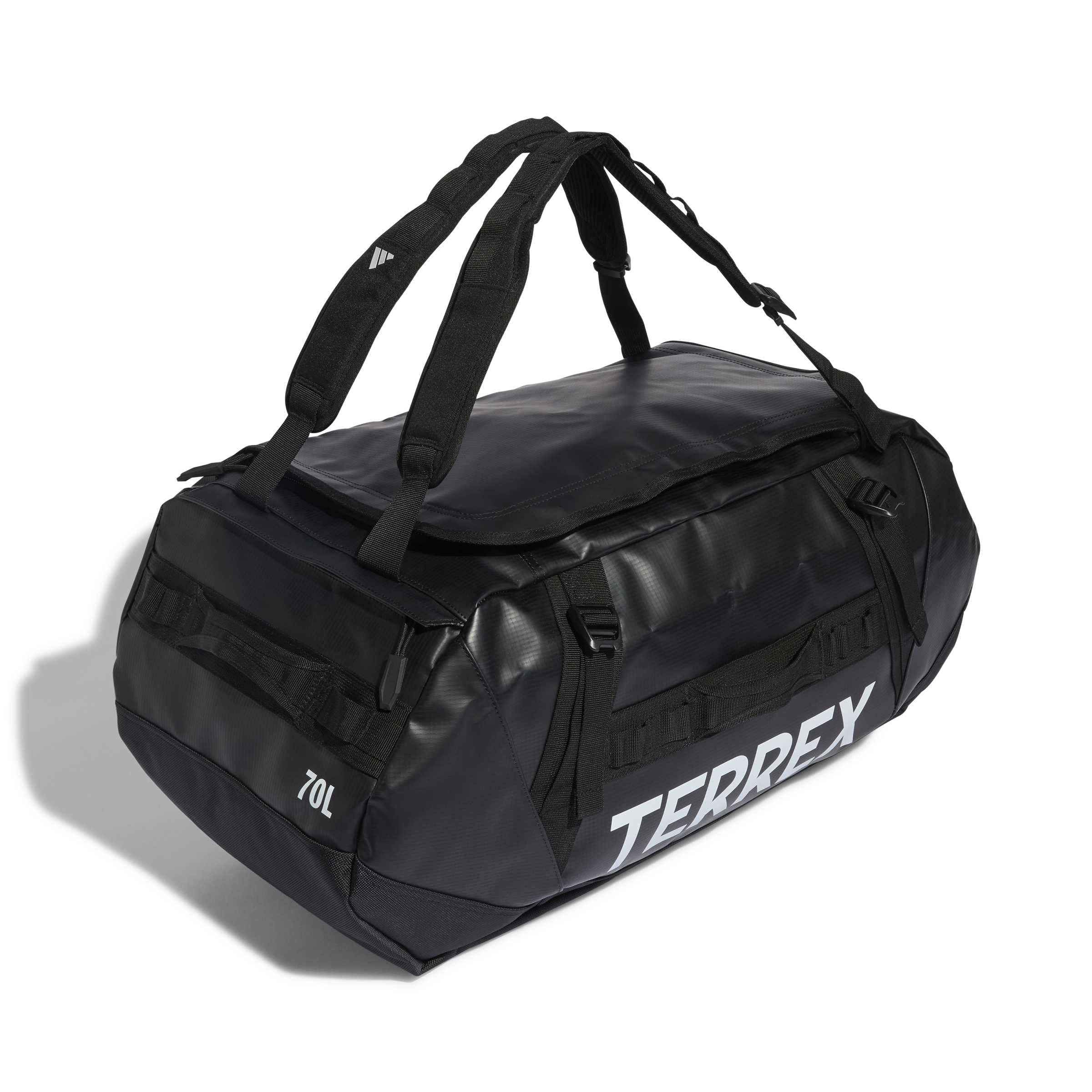 adidas Unisex Terrex Xperior Expedition Duffel 70L Duffel_Bag, Black, One Size