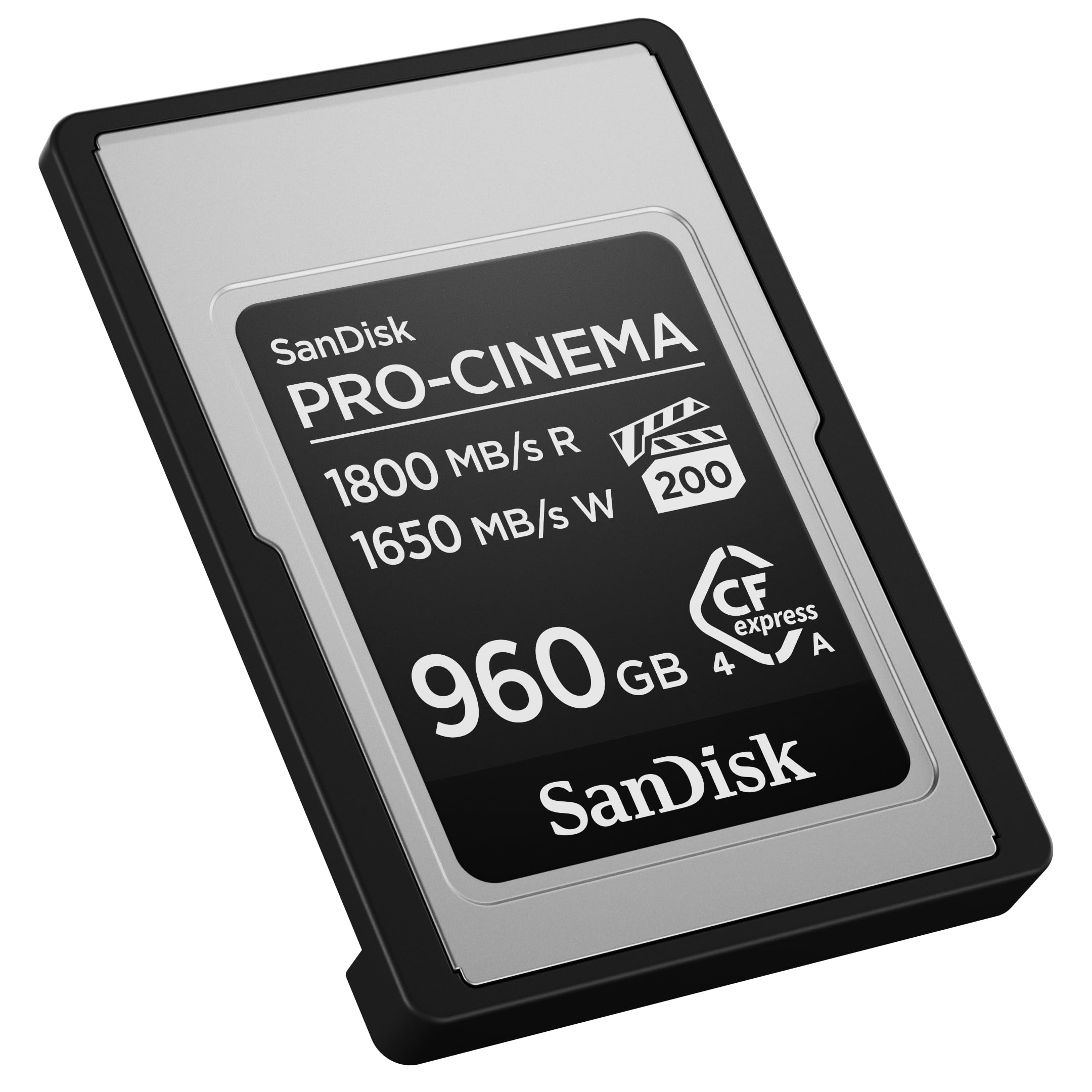 Amazon.com: SANDISK 960GB PRO-Cinema CFexpress Type A Card - Up to