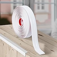 JSIWOTH 10Ft Flexible Peel & Stick Molding Trim 0.79in - Self-Adhesive Corner Protector for Walls, Baseboards, Windows & DIY Decor