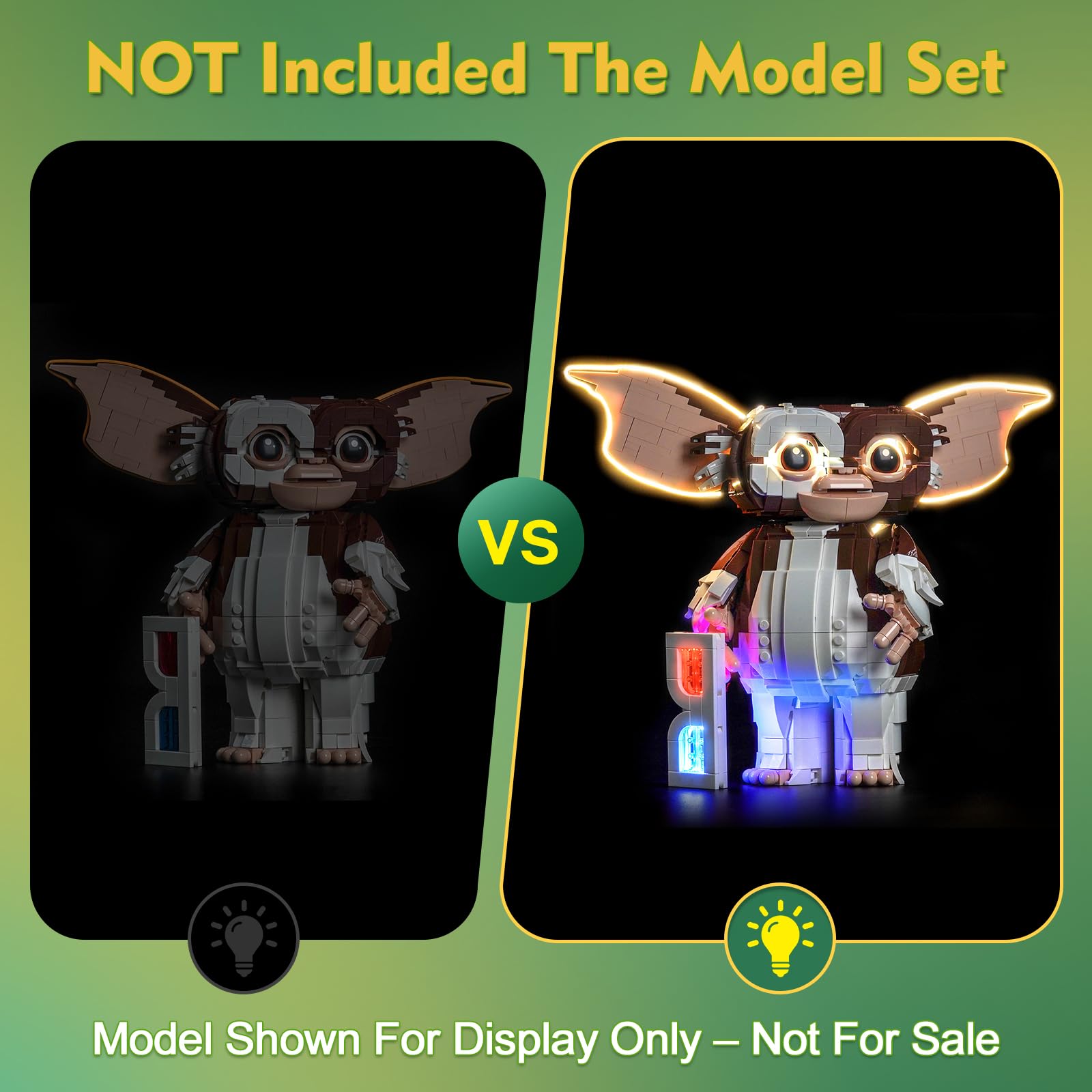 Amazon.co.jp: LocoLee カスタマイズライトキット Lego21361 Gremlins