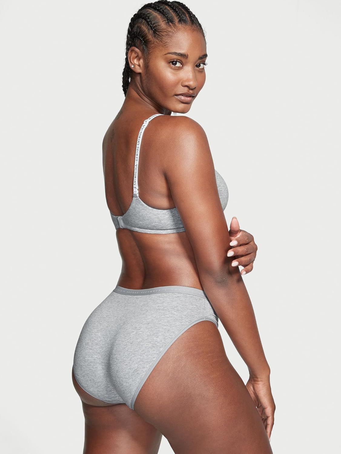 Victoria's Secret Women's Cotton Brief Underwear, Full Coverage Panties for Women, Multi Pack (XS-XXL) - Image 3