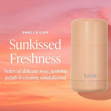 Saltair - Natural Deodorant - Made with Skincare Ingredients (Santal Bloom)
