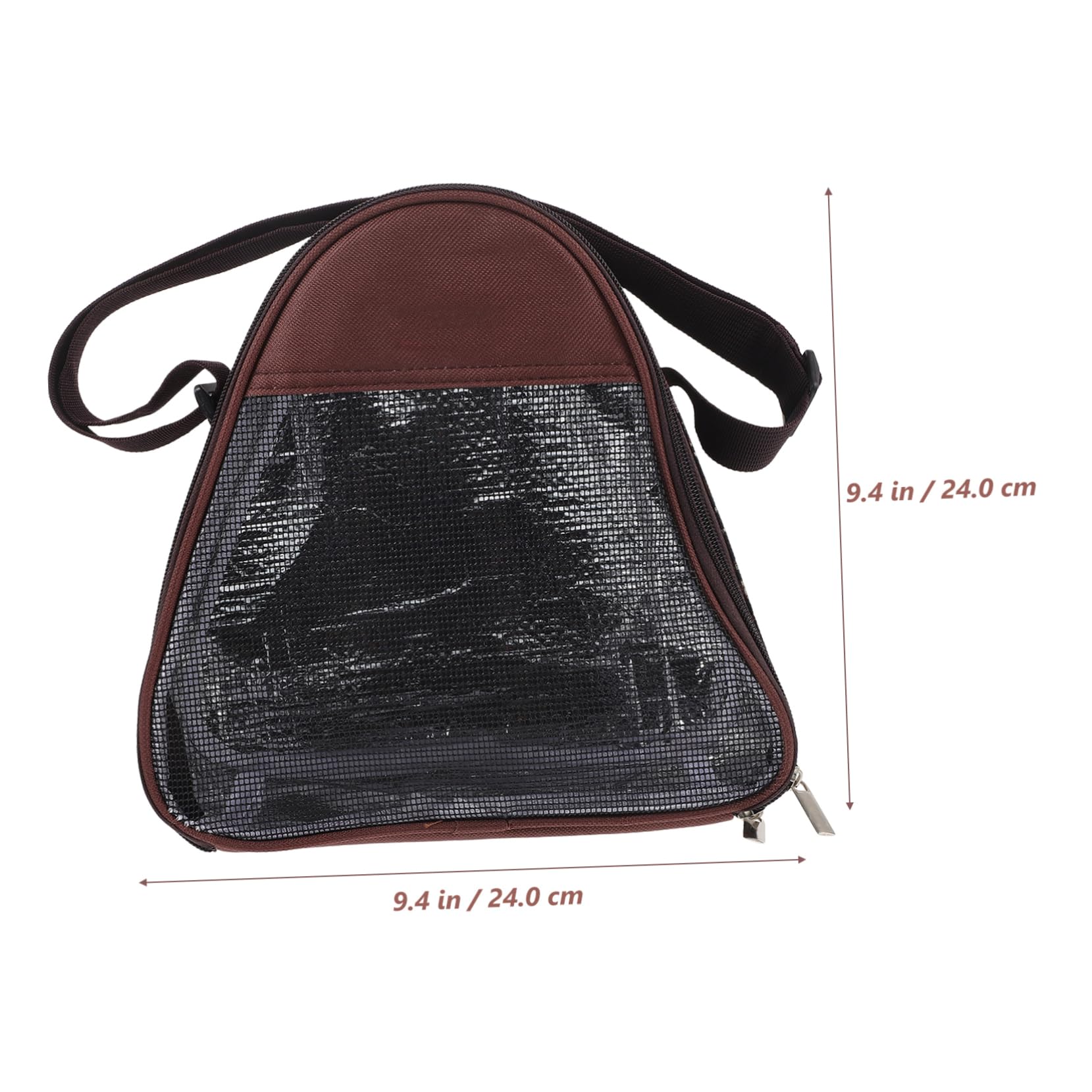 ifundom Breathable Mesh Pet Carrier Bag for Animals Portable Hedgehog Pouch with Triangle Leopard for Travel Hiking and