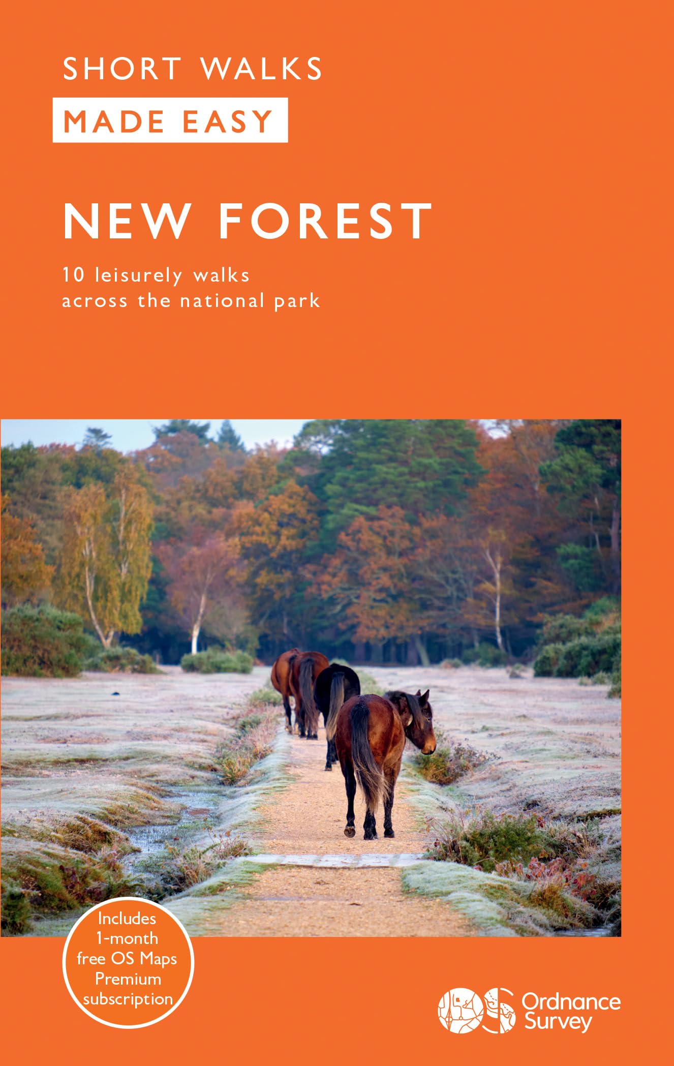 New Forest Short Walks Made Easy | Ordnance Survey | 10 Walks For Everybody | Guidebook | England | New Forest National Park | Walks | Adventure (OS Short Walks Made Easy)