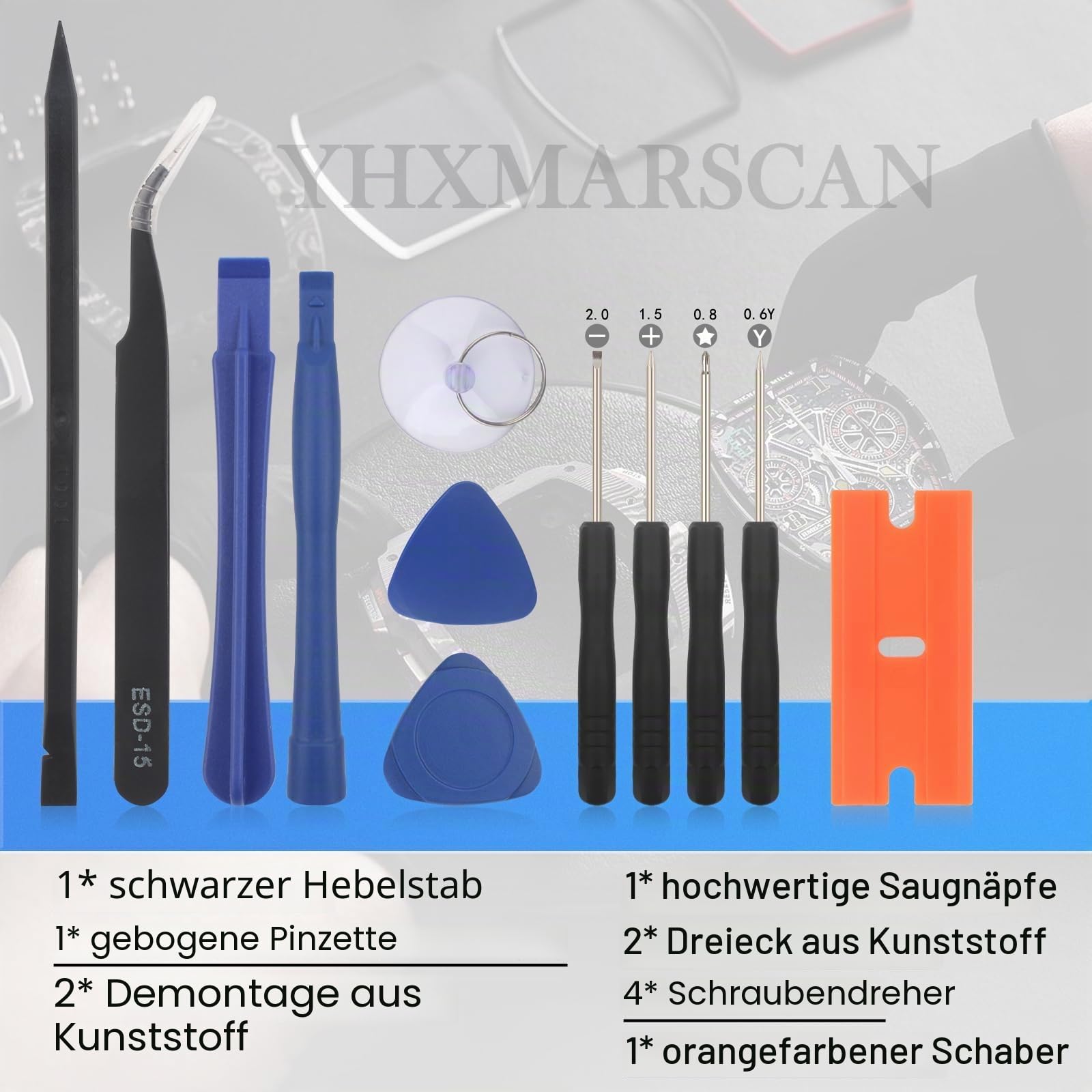 Bildschirm für Apple Watch Serie 3, GPS, 38 mm LCD-Display, Ersatz für Apple Watch Serie 3, GPS, 38 mm Touchscreen-Digitizer (Nicht für 42 mm)