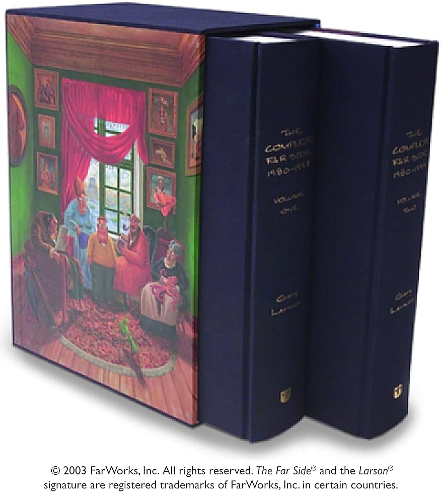 洋書 マンガ ゲイリーラーソン　A FAR SIDE COLLECTION 2冊 The Complete Far Side: 1980-1994: Gary Larson, Steve Martin