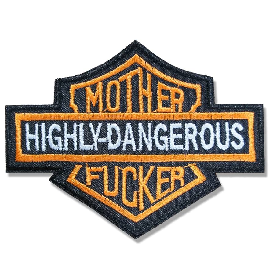 Amazon.co.jp: 刺繍 アイロン ワッペン【MOTHER FUCKER HIGHLY