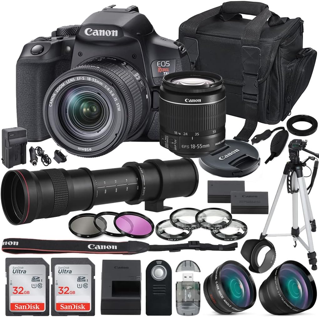 Canon EOS Rebel T8i DSLR Camera Bundle with 18-55mm Nigeria Ubuy