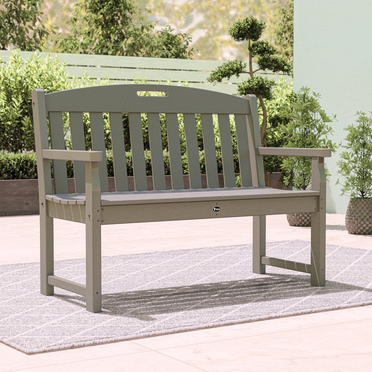 Trex® Outdoor Furniture™ Yacht Club Bench, Stepping Stone