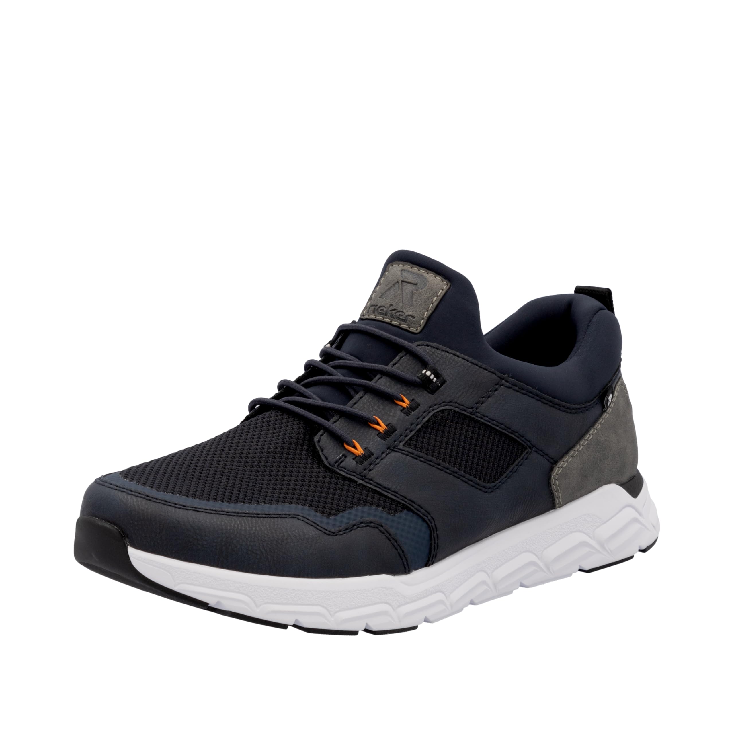 Rieker Men's 09102 Low Trainers, Blue, 7.5 UK