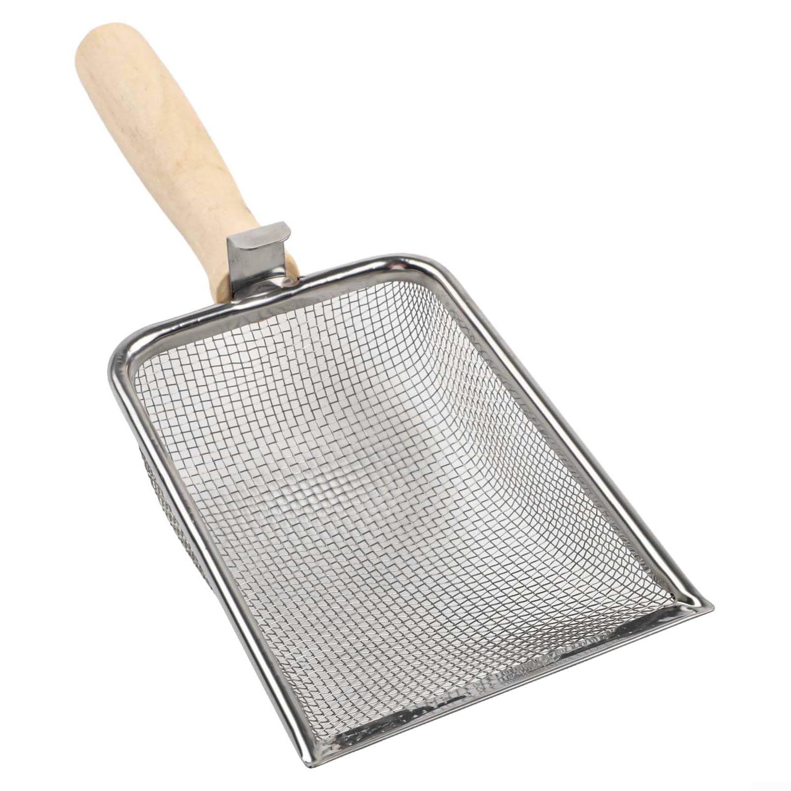 Potting Soil Sifter with Mesh Soil Screen for Gardening and Landscaping, Fine Mesh Sieve for Compost and Topsoil, Garden Sifter for Starting and Soil Aeration (2.8mm)