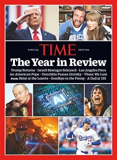 TIME The Year in Review: Official Annual Recap by TIME Editors – Premium Matte Print Edition