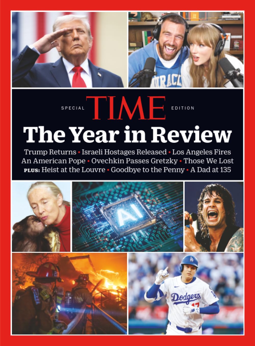 TIME The Year in Review: Official Annual Recap by TIME Editors – Premium Matte Print Edition